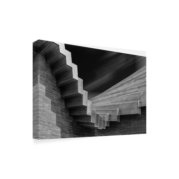 Luc Vangindertael 'A Roof By Calatrava' Canvas Art,12x19